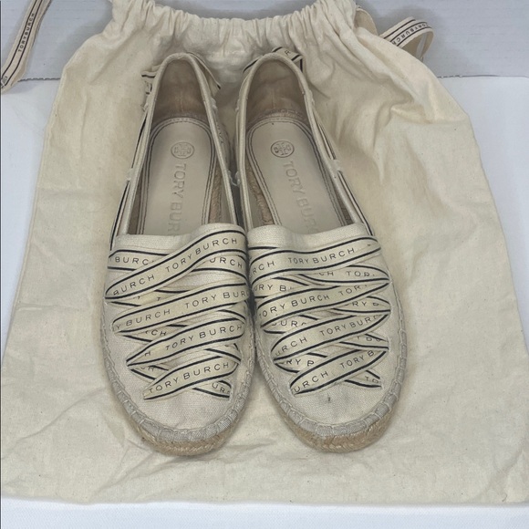 Tory Burch Cream Espadrilles - Picture 1 of 16